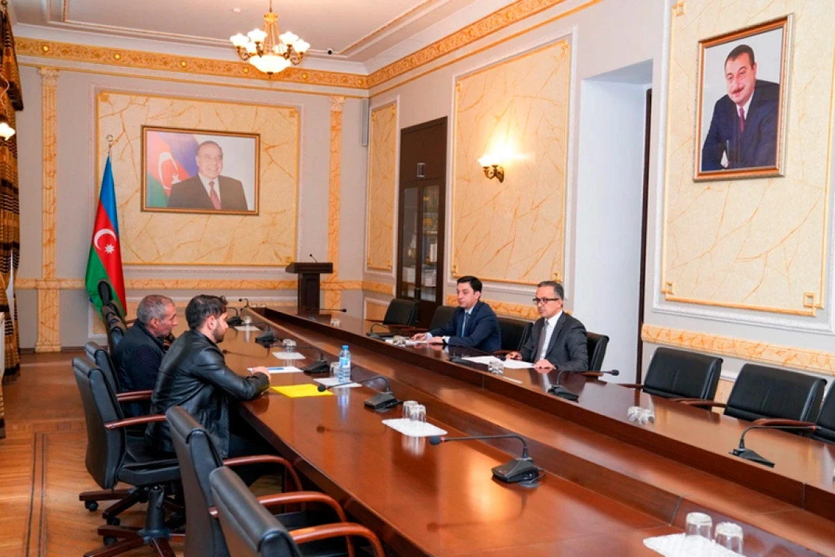 [[Ramin Məmmədov]] Bakıda vətəndaşları qəbul etdi