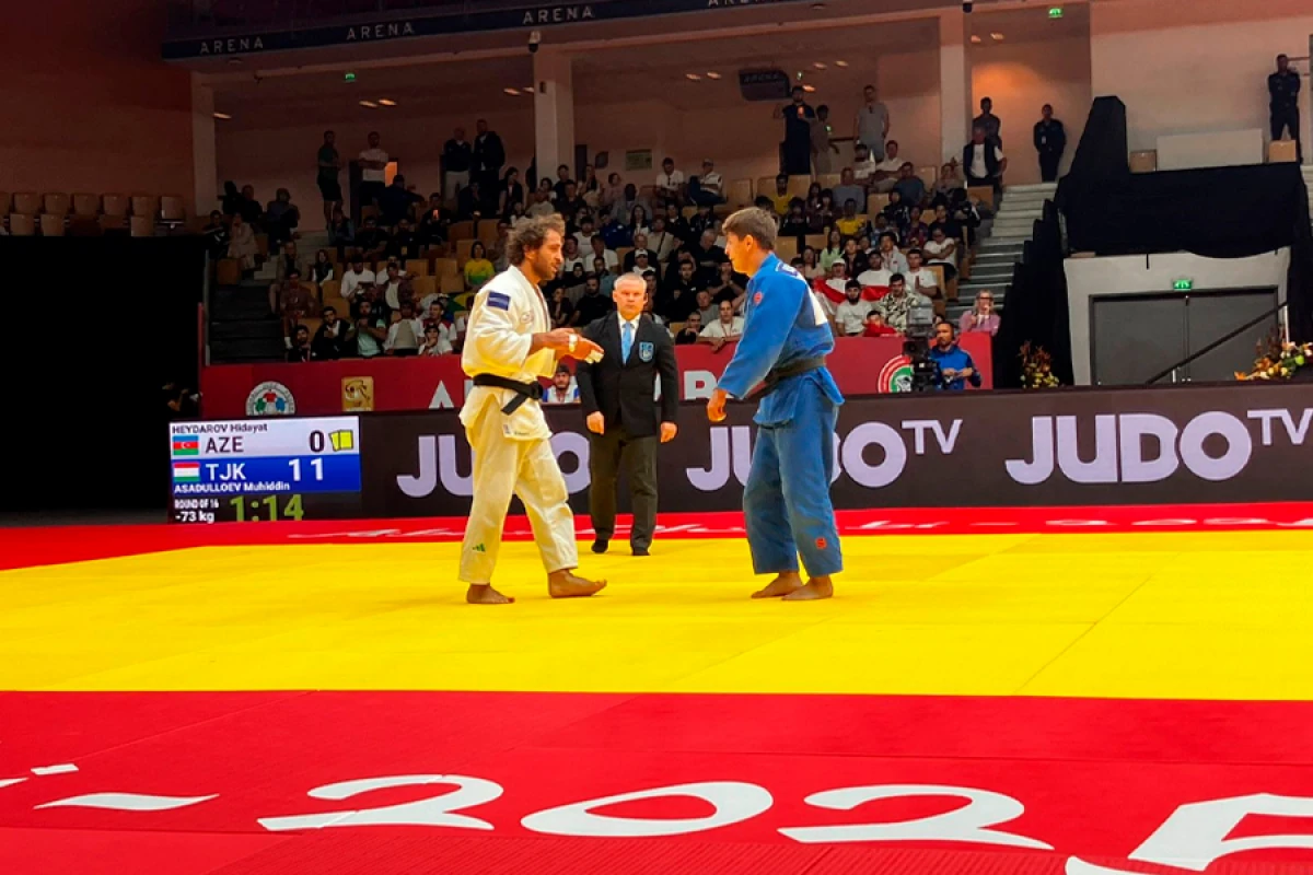 Azərbaycan cüdoçuları [[mübarizəni]] erkən dayandırdılar