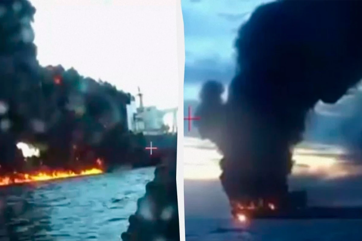 Ukrayna Rusiyanın [[iki tankerini]] vurdu