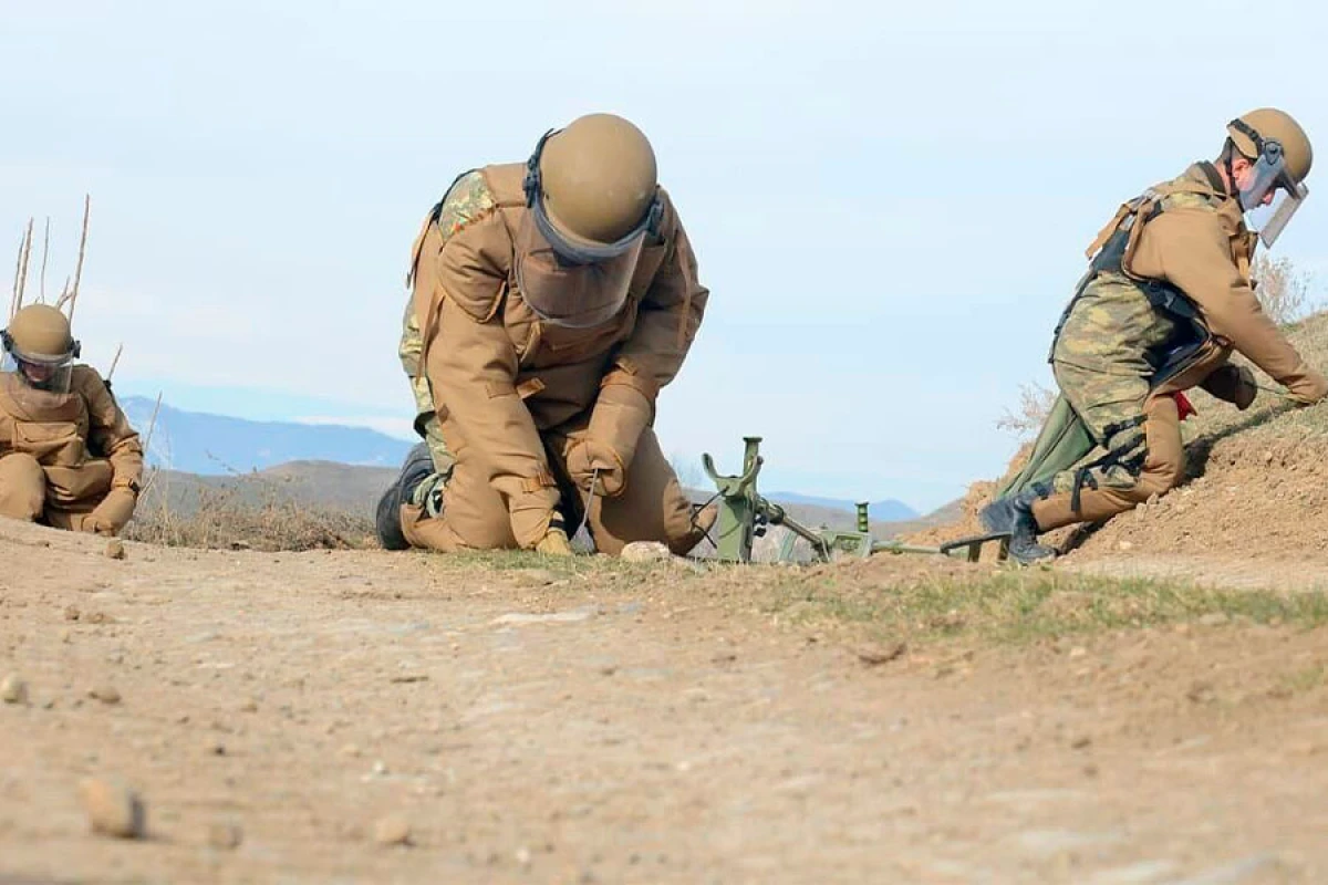 Ötən ay [[6 min hektardan çox]] ərazi minalardan təmizlənib
