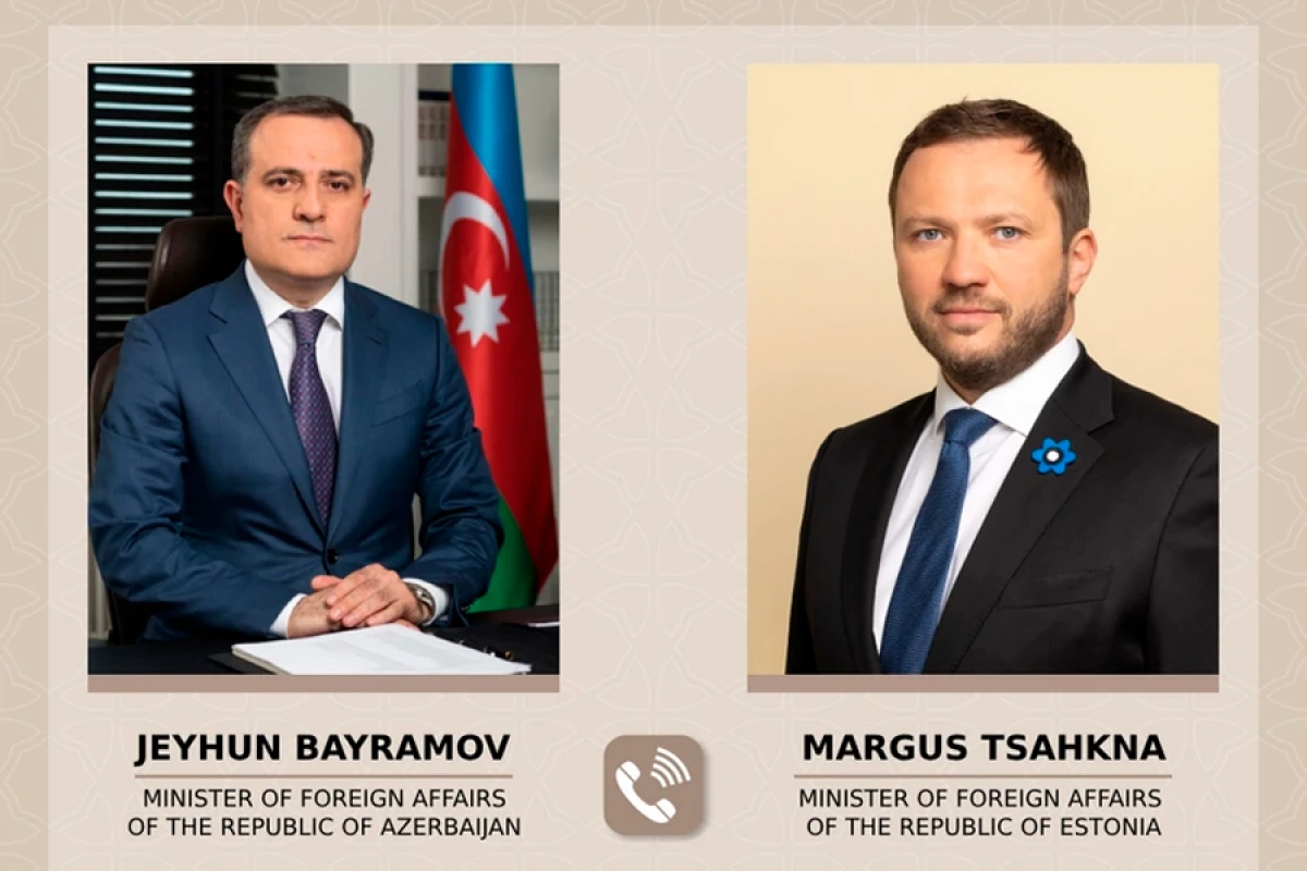 [[Ceyhun Bayramov]] Marqus Tsahkna ilə telefon danışığı apardı