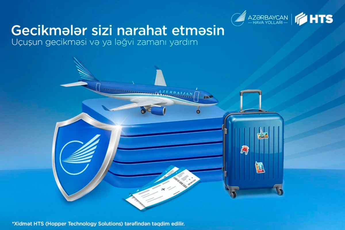 Uçuş cədvəlindəki [[mümkün dəyişikliklərə qarşı]] sığorta xidməti istifadəyə verildi