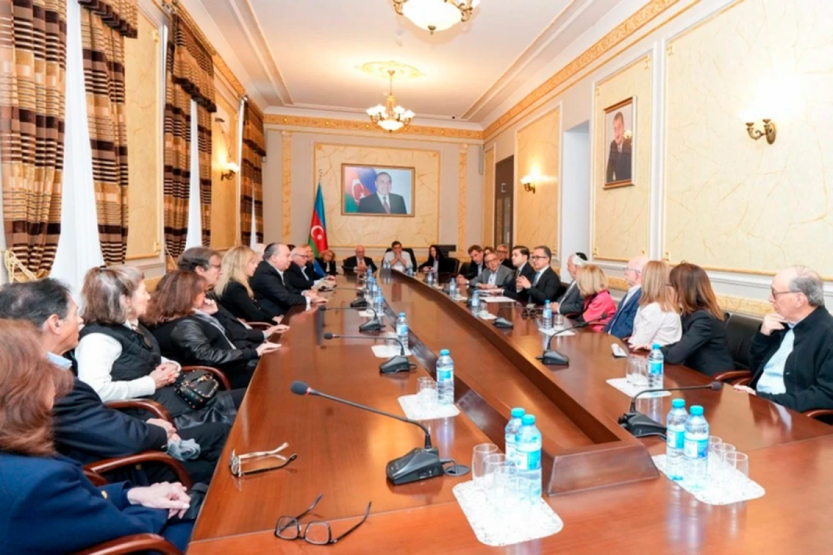 Ramin Məmmədov [[Mark Şnayer ilə]] görüşdü