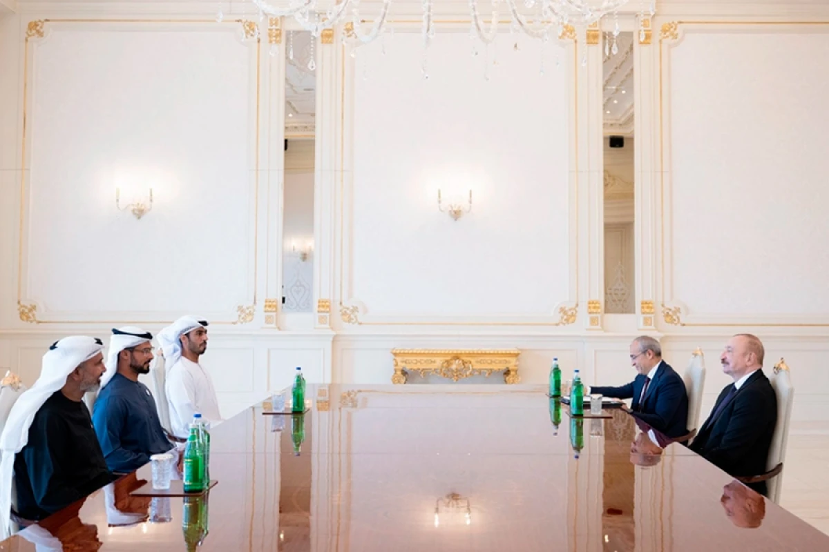 [[İlham Əliyev]] Birləşmiş Ərəb Əmirliklərinin bir sıra şirkətlərinin rəhbərlərini qəbul etdi