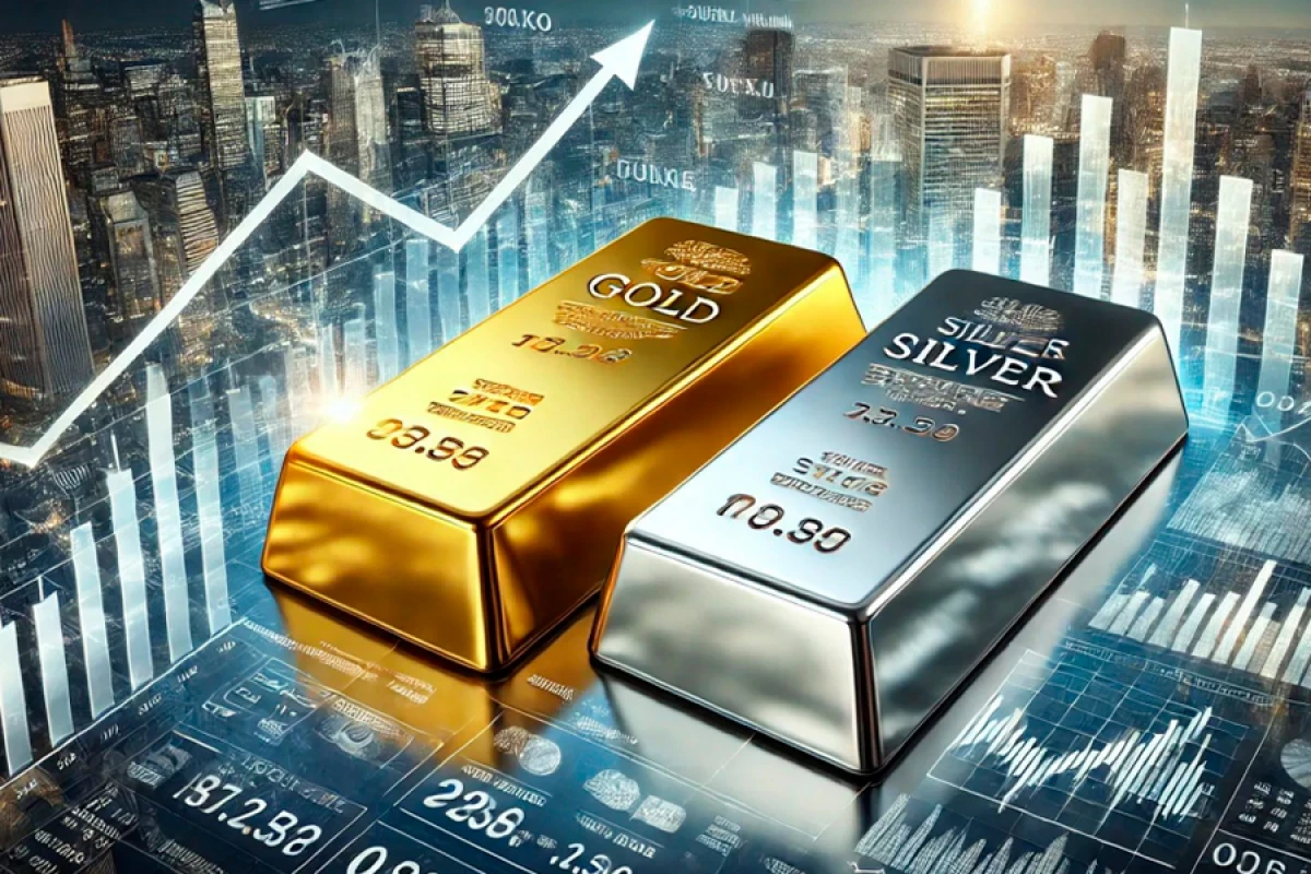 Qızıl ucuzlaşdı, [[gümüş bahalaşdı]]