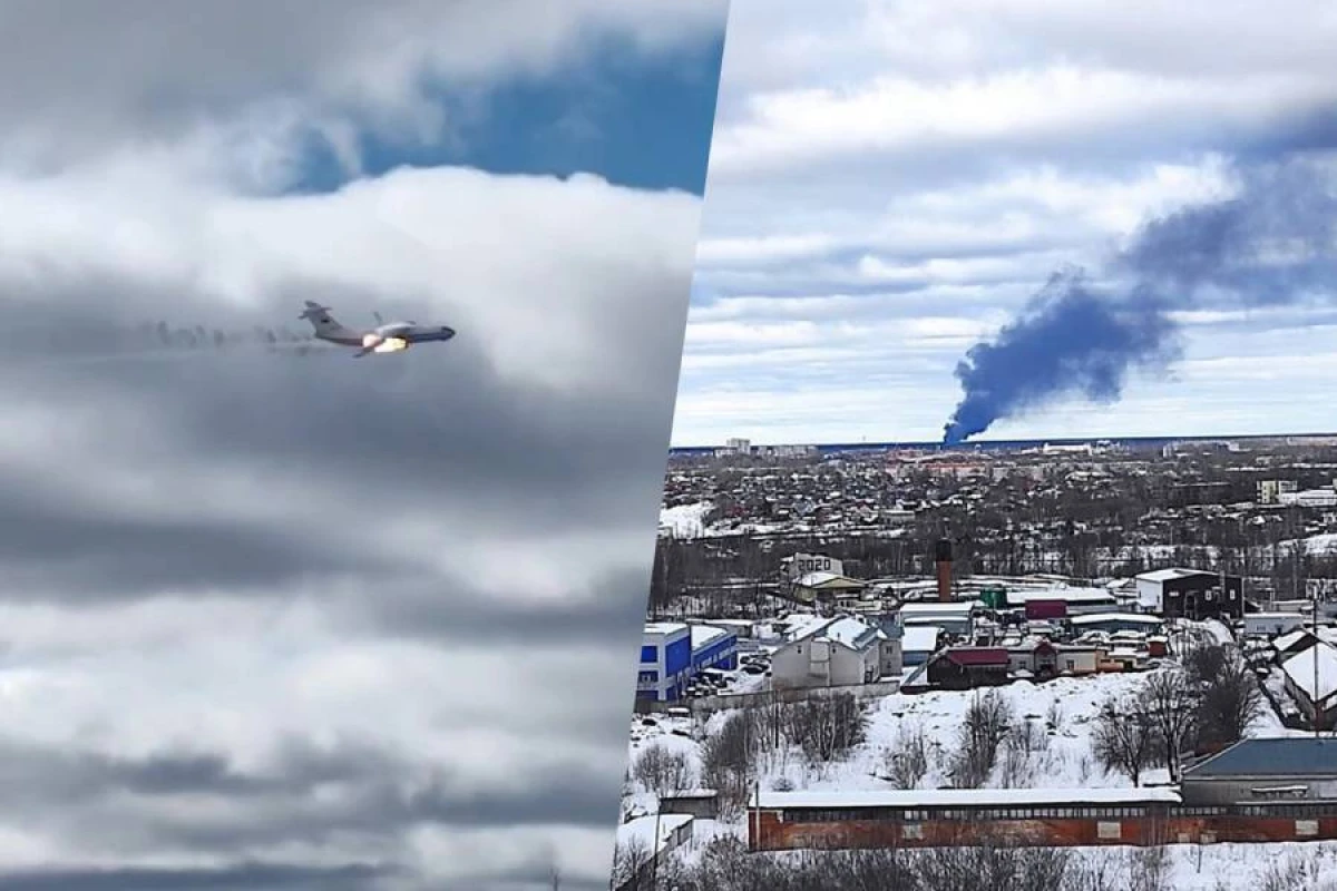 Rusiyada hərbi təyyarə qəzaya uğradı: [[Ekipaj həlak oldu]]