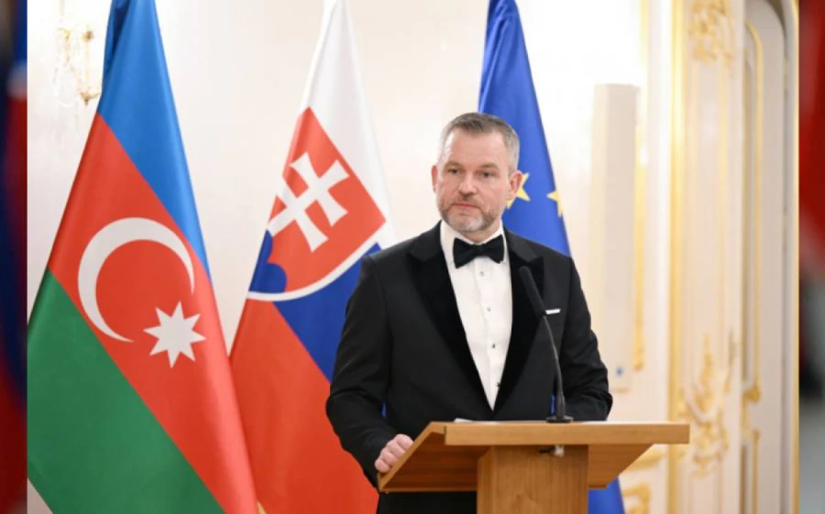 [[Slovakiya Prezidenti:]] "Enerji təchizatımız təhlükə altında olduqda biz Azərbaycana müraciət edə bilərik"