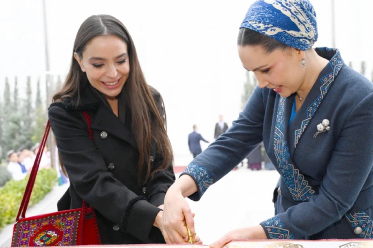 [[Leyla Əliyeva]] Türkmənistanda xeyriyyə fondunun Avaza filialının açılışına qatıldı