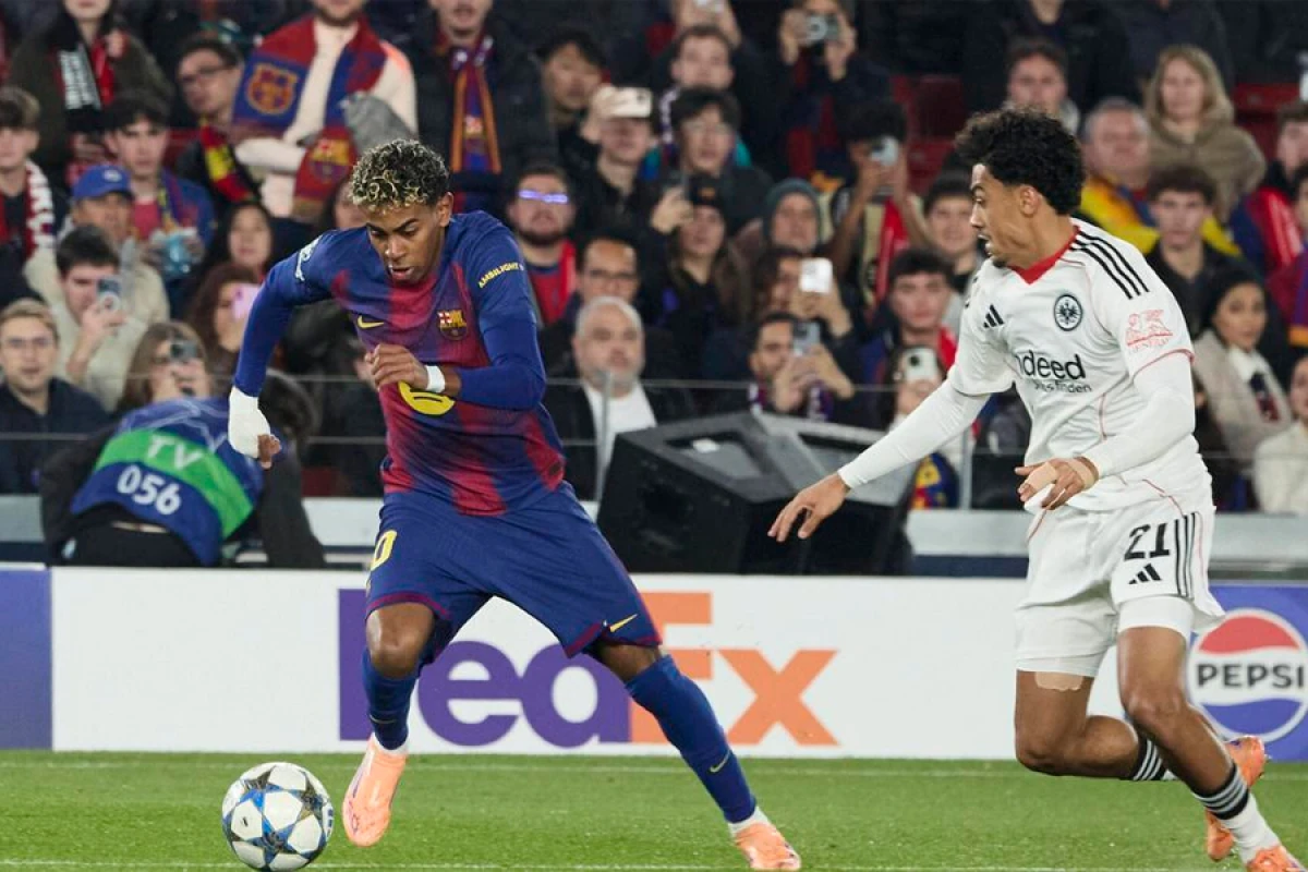 Lamin Yamal [[ÇL tarixinə]] düşdü