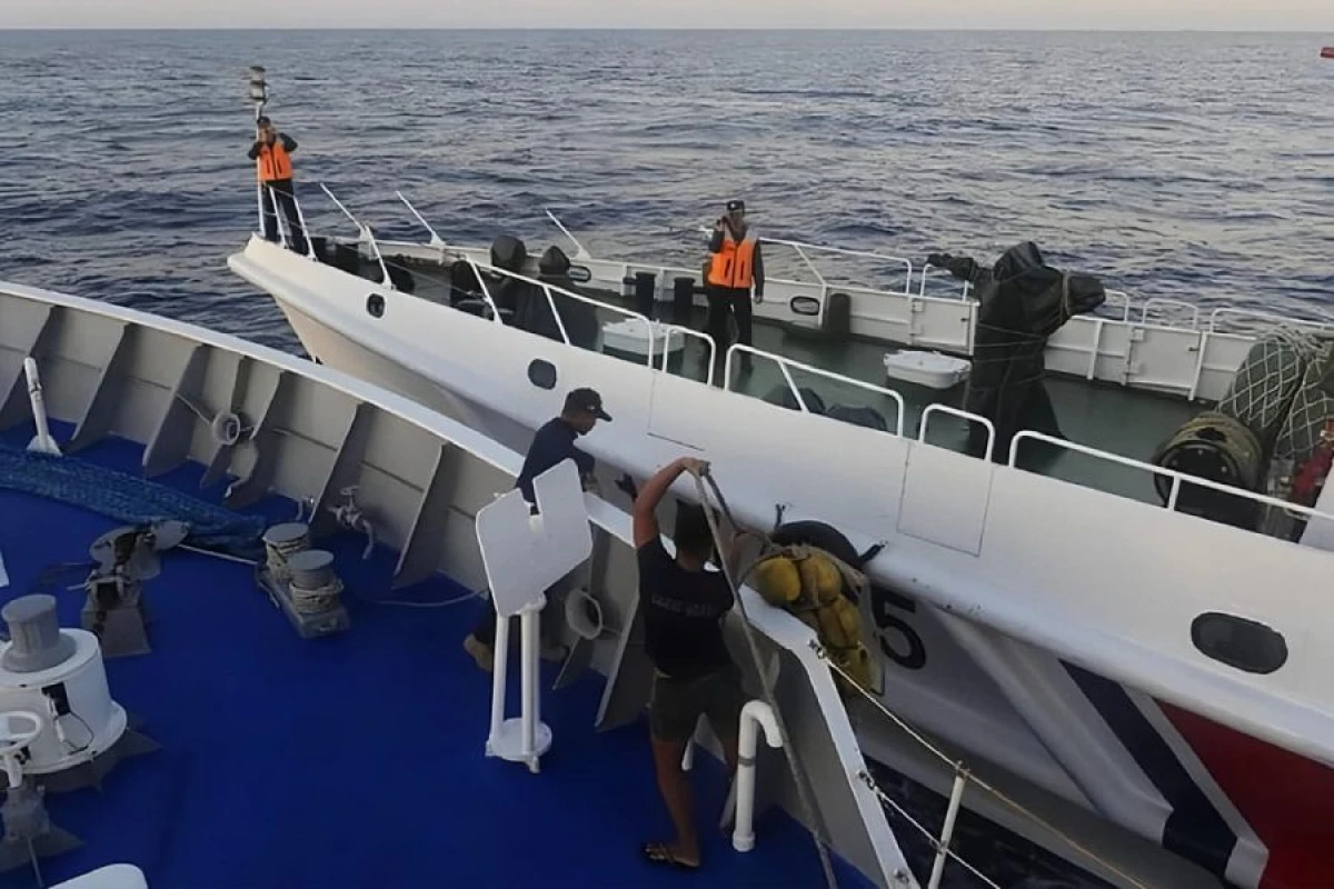 Filippin balıqçıları Çin sahil mühafizəsi ilə qarşıdurmada [[xəsarət aldılar]]