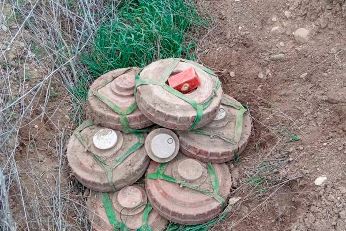 Ötən həftə [[838 hektar ərazi]] minalardan təmizlənib