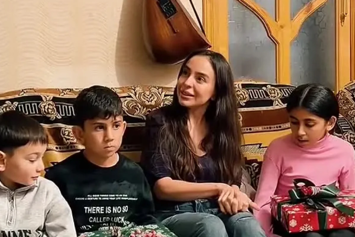 [[Leyla Əliyeva]] şamaxılı ailənin qonağı oldu