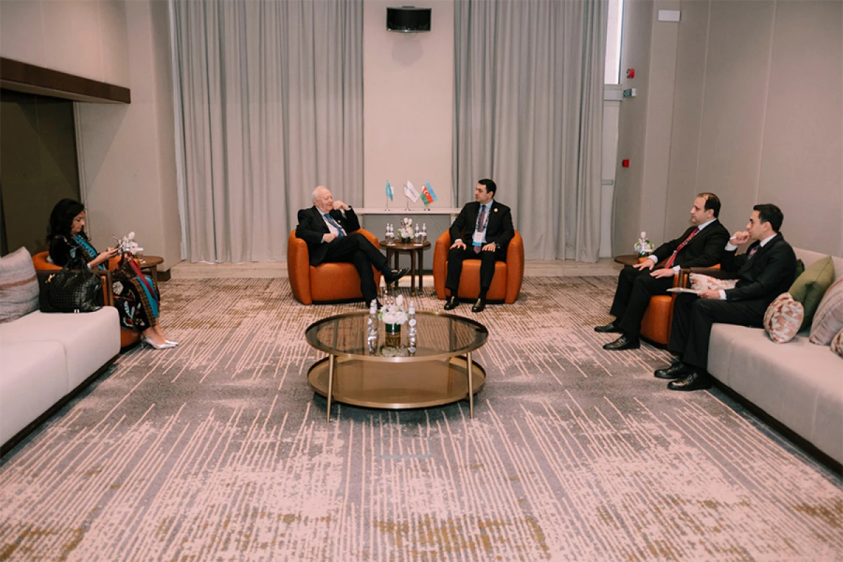 Azərbaycan və BMT-nin [[Sivilizasiyalar Alyansı arasında əməkdaşlıq]] müzakirə olundu