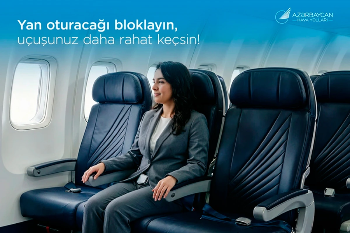 AZAL-ın sərnişinləri [[yan oturacağı əvvəlcədən]] bloklaya biləcəklər