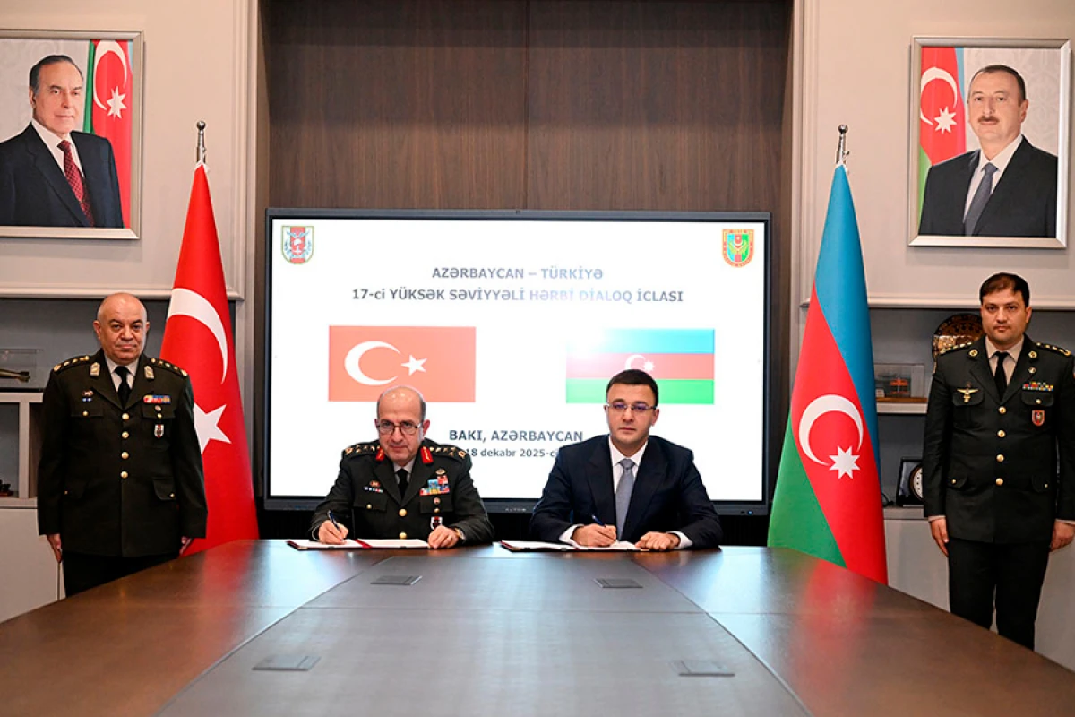 17-ci Azərbaycan-Türkiyə [[Yüksək Səviyyəli Hərbi Dialoq İclası]] yekunlaşdı