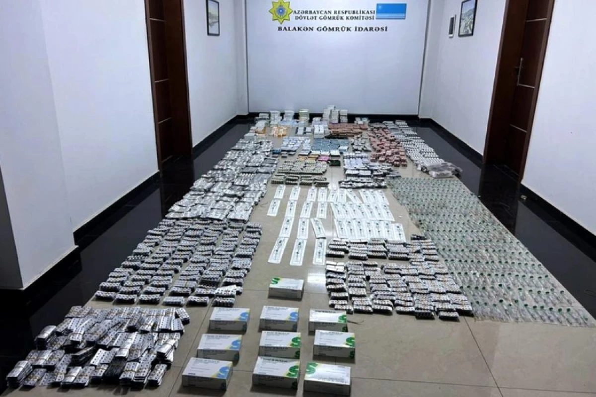 Külli miqdarda tibbi vasitələrin qanunsuz yolla gətirilməsinin [[qarşısı alındı]]