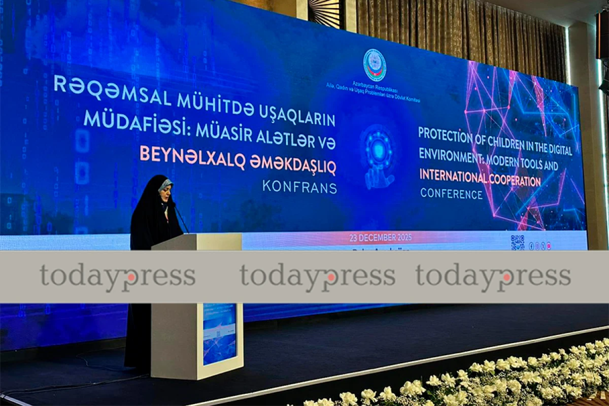 [[Zəhra Pezeşkian:]] “Rəqəmsal mühitdə uşaqların təhlükəsizliyi qlobal çağırışdır”