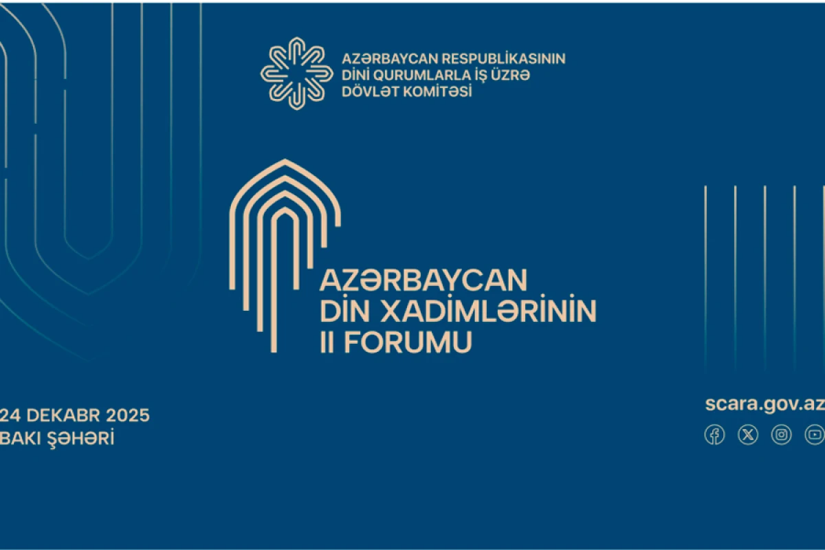 Bakıda [[Azərbaycan Din Xadimlərinin II Forumu]] keçiriləcək