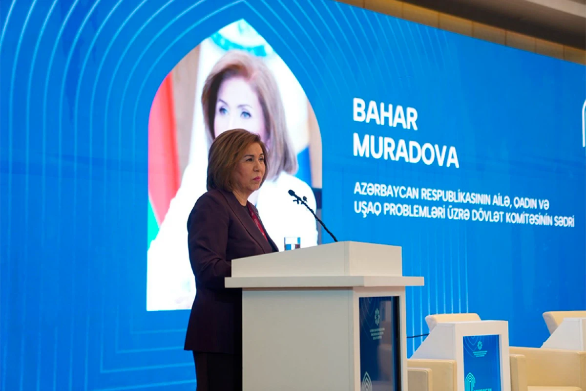 [[Bahar Muradova:]] “Dövlət siyasətinin mərkəzində güclü ailə və sağlam mənəviyyat dayanır”