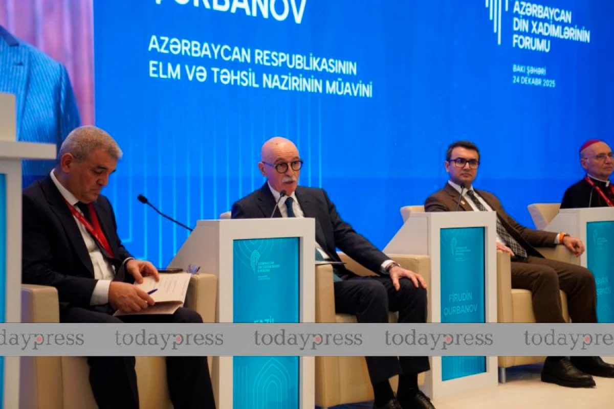 [[Firudin Qurbanov:]] “Tolerantlıq bizim qanımızdadır və bunu qorumalıyıq”