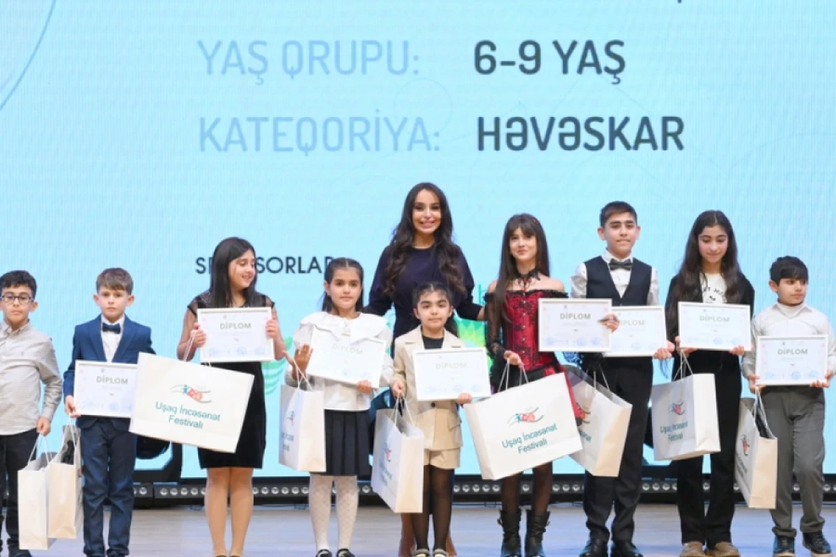 [[Leyla Əliyeva və Alena Əliyeva]] mükafatlandırma mərasimində iştirak etdilər