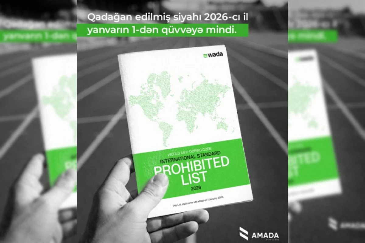 WADA-nın 2026 dopinq siyahısı [[qüvvəyə mindi]]