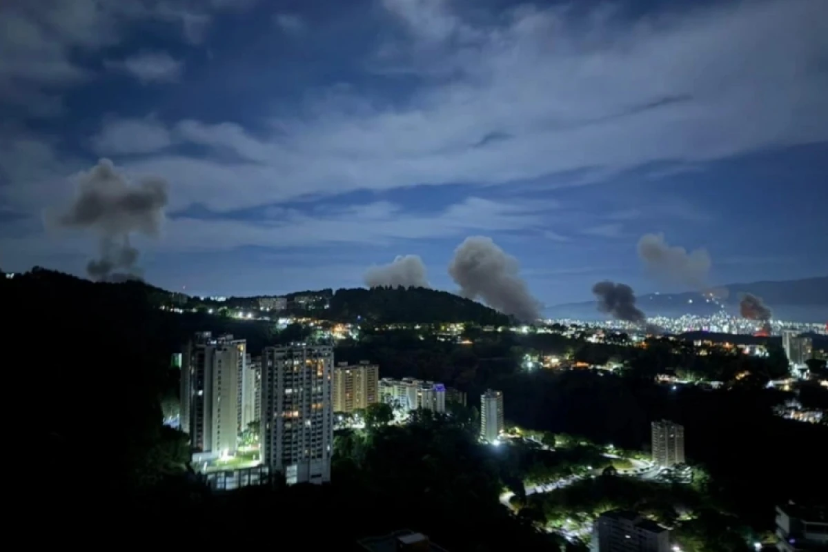 [[KİV:]] Venesuelada partlayış səsləri eşidilir