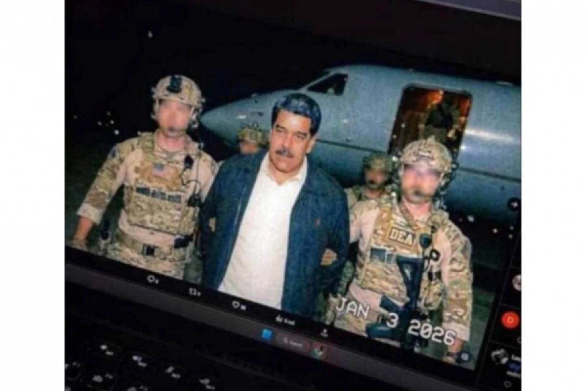 Maduronun saxlanılandan sonra [[ilk fotosu yayıldı]]