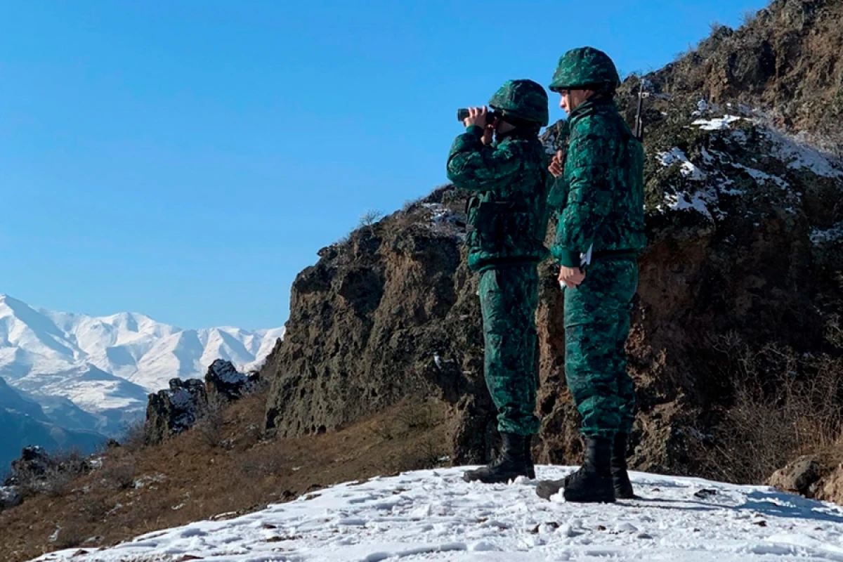 Ötən ay [[sərhədi pozduqlarına görə]] 13 əcnəbi saxlanılıb