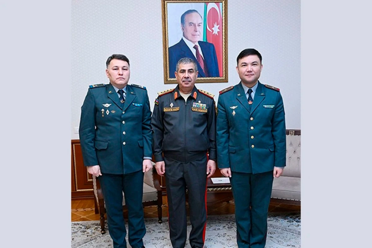 [[Zakir Həsənov]] Qazaxıstanın yeni hərbi attaşesini qəbul etdi