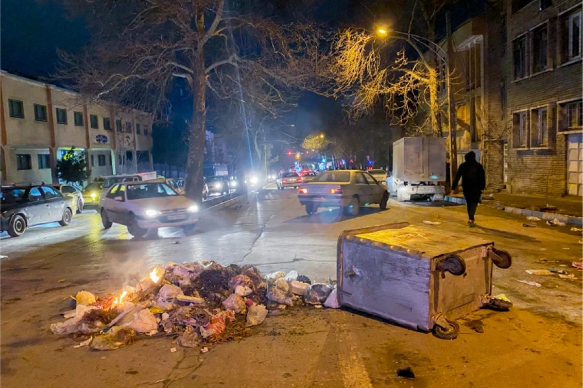 İranda etirazlardan sonra geriyə qalan mənzərə [[- VİDEO]]