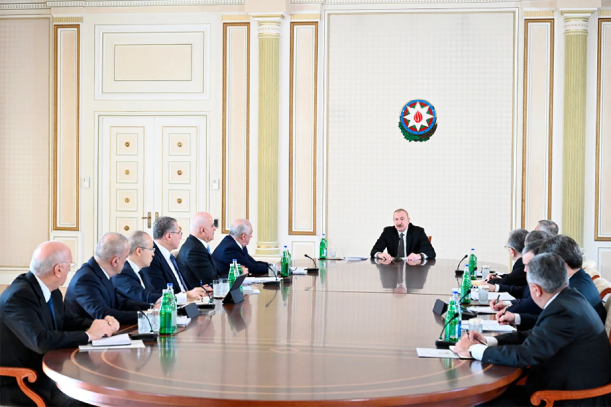 [[Prezident]] Bakı və Abşeron yarımadasında su təchizatına dair müşavirədə çıxış etdi