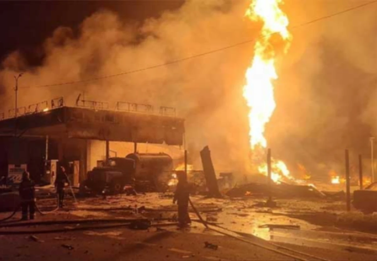 İrəvanda yanacaqdoldurma məntəqəsində partlayış: [[iki nəfər yaralandı]]