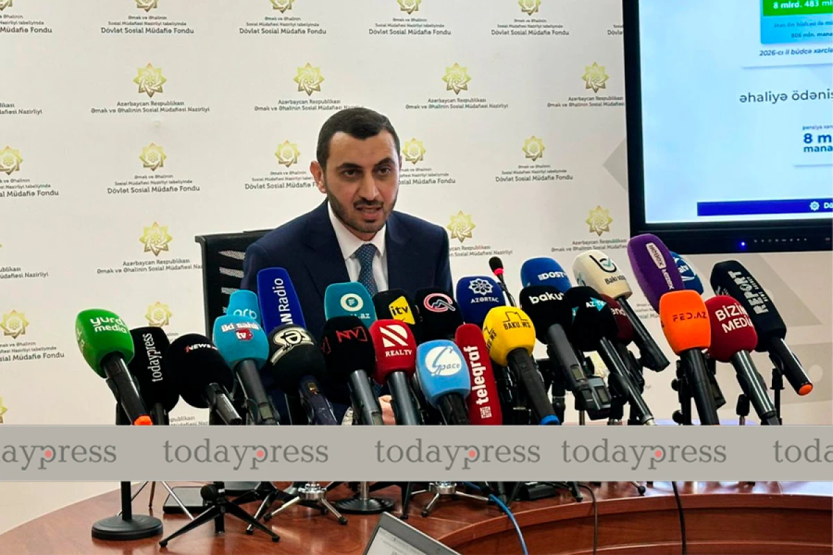 [[DSMF:]] Ötən il aylıq sosial ödənişlərin həcmi 10 milyard manata yaxın olub