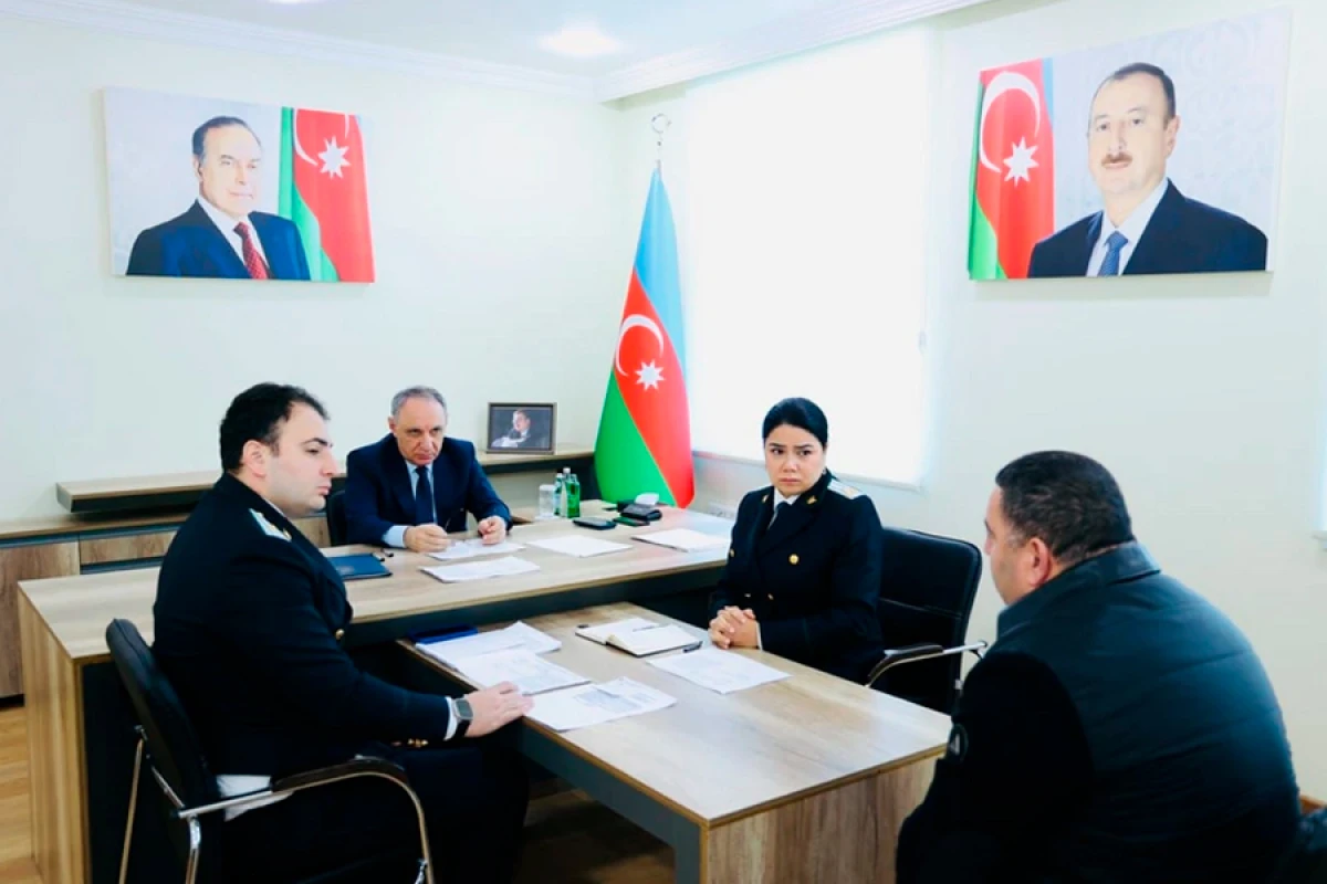 [[Baş prokuror]] Şirvanda vətəndaşları qəbul etdi