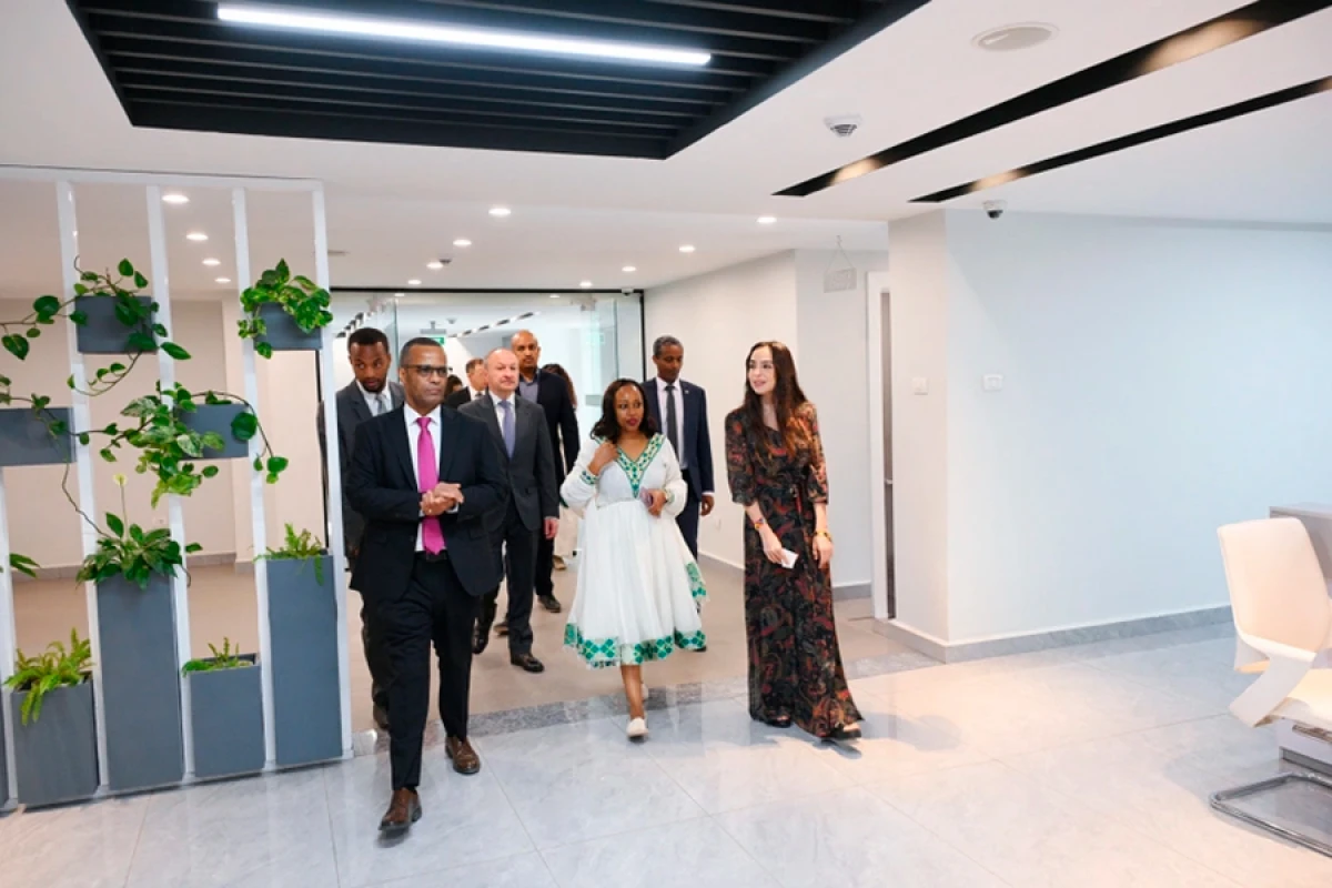 [[Leyla Əliyeva]] "MESOB" dövlət xidməti mərkəzində oldu