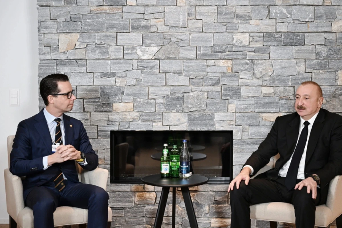 [[Prezident "Carlsberg Group"]] şirkətinin Baş icraçı direktoru ilə görüşdü