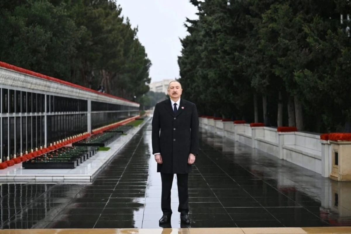 [[İlham Əliyev]] Şəhidlər xiyabanını ziyarətinə dair videoçarx paylaşdı