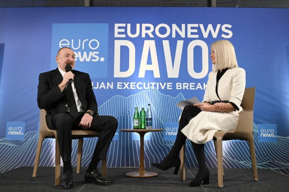 Prezident "Euronews" televiziyasına müsahibə verdi [[- YENİLƏNDİ]]