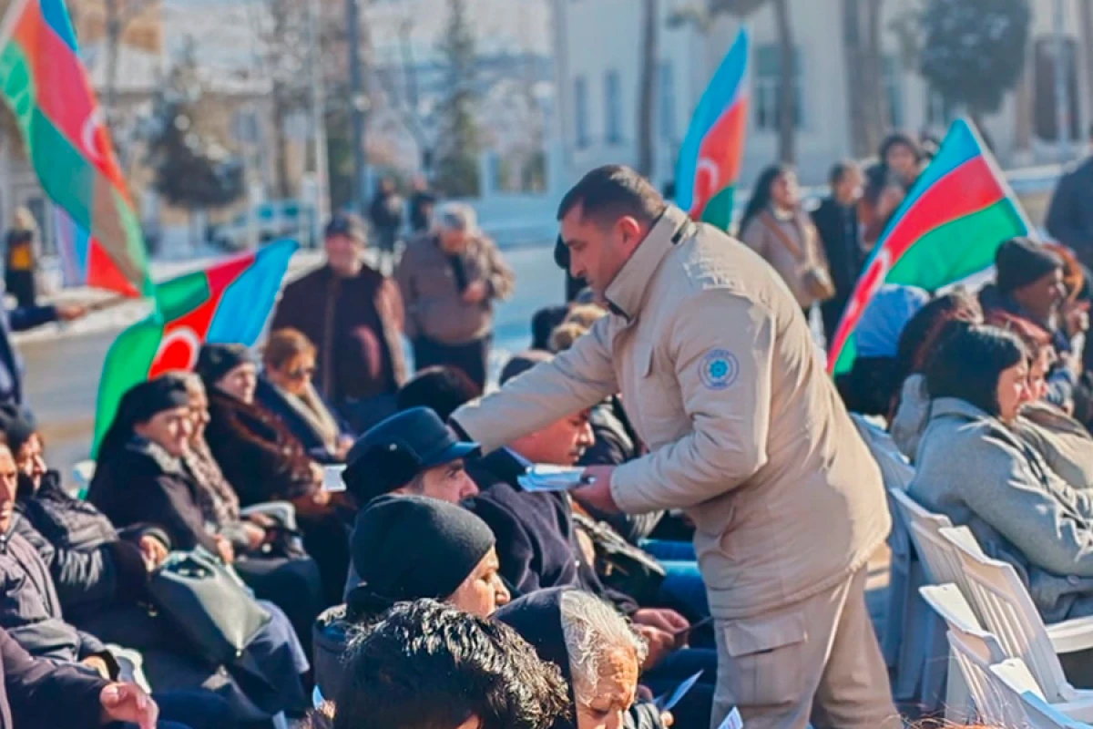 ANAMA [[Xankəndiyə köçən sakinlərə]] maarifləndirmə tədbiri keçirdi