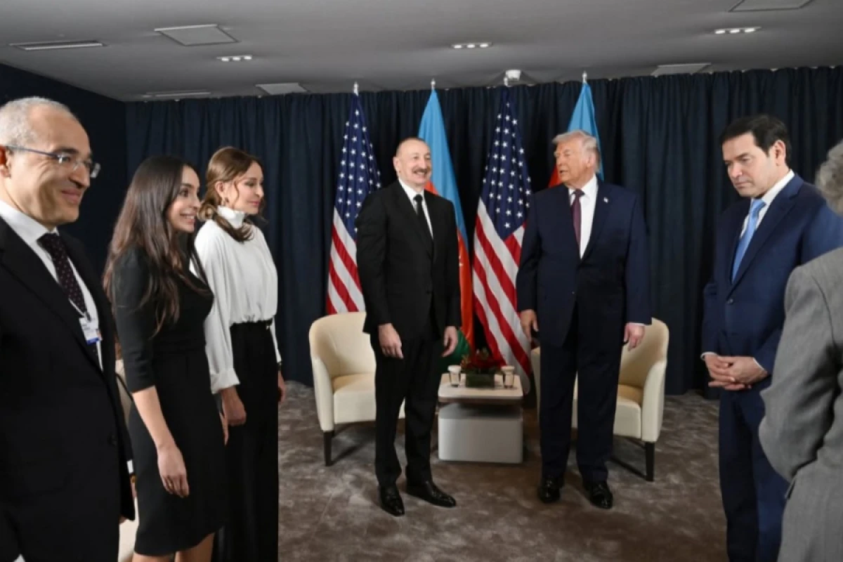 [[Mehriban Əliyeva]] Trampla görüşə dair paylaşım etdi