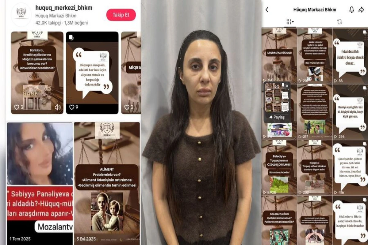 TikTok-da [[dələduzluq edən “hüquqşünas”]] həbs edildi