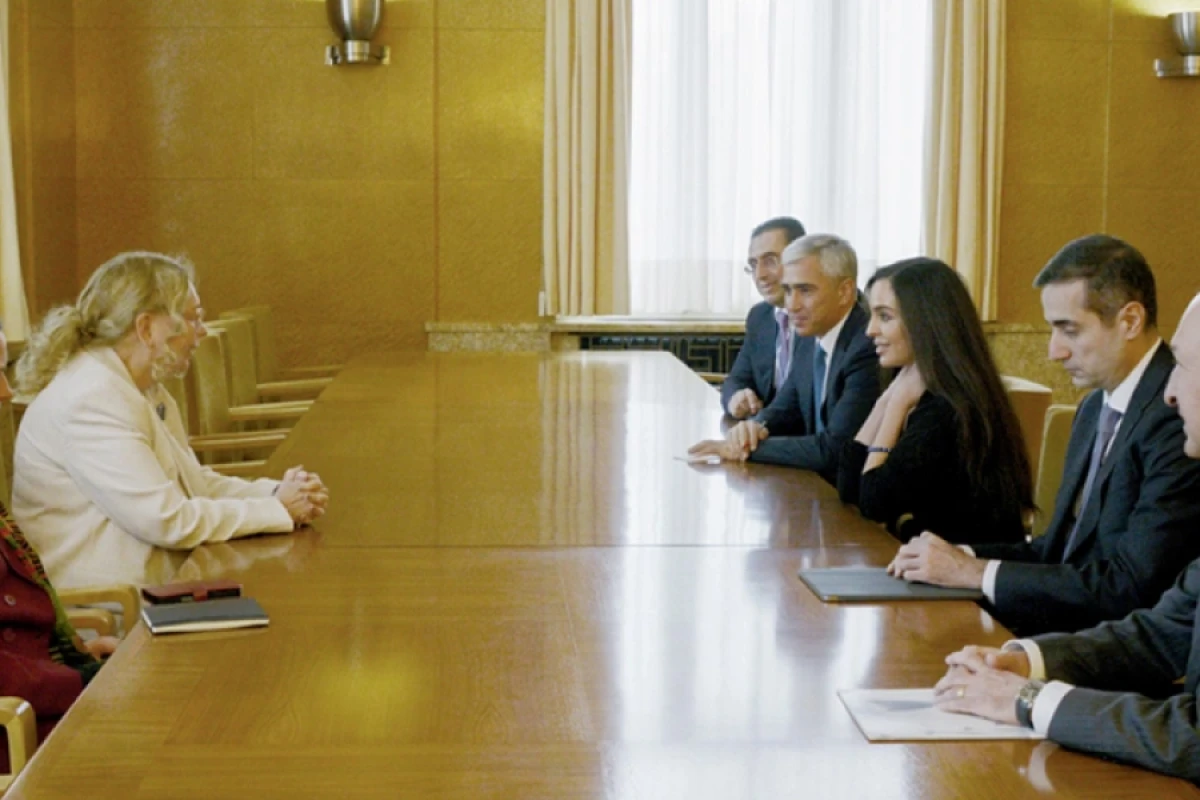 [[Leyla Əliyeva]] Tatyana Valovaya ilə görüşdü