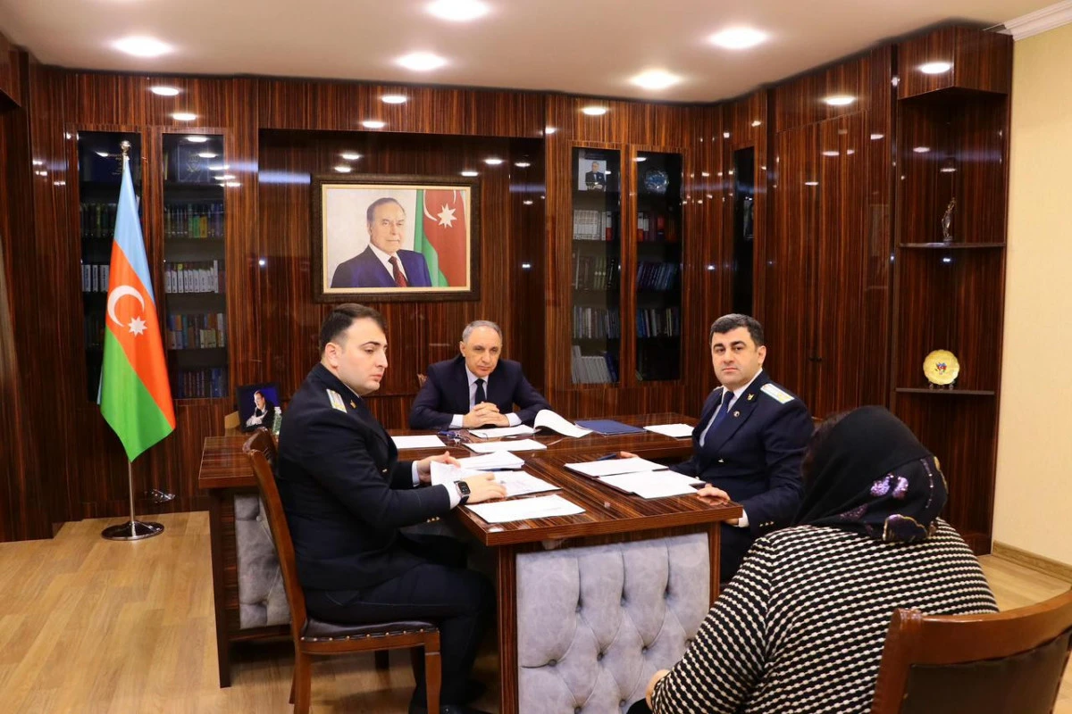 [[Baş prokuror]] İmişlidə vətəndaşları qəbul etdi