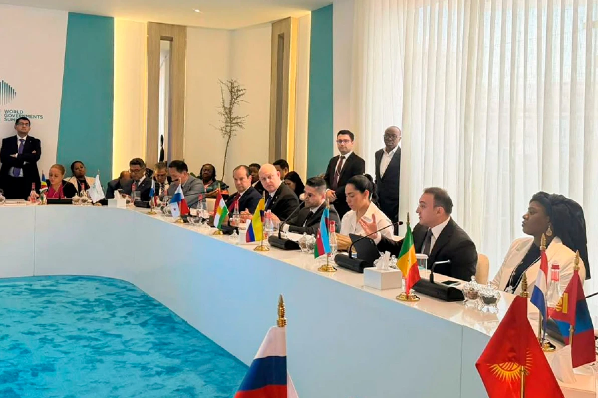 “ASAN xidmət”in sədri [[Dünya Hökumətləri Sammitində]]