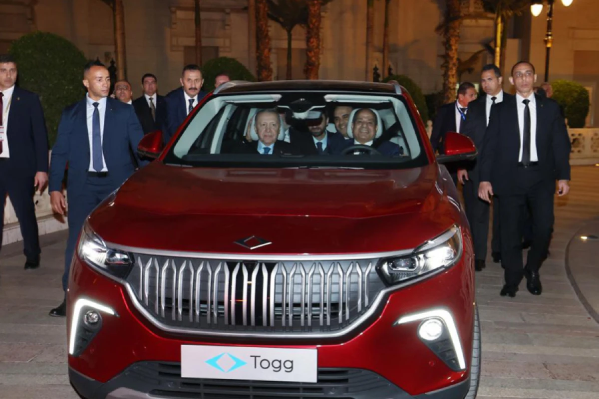 [[Ərdoğan]] həmkarına “Togg” hədiyyə etdi