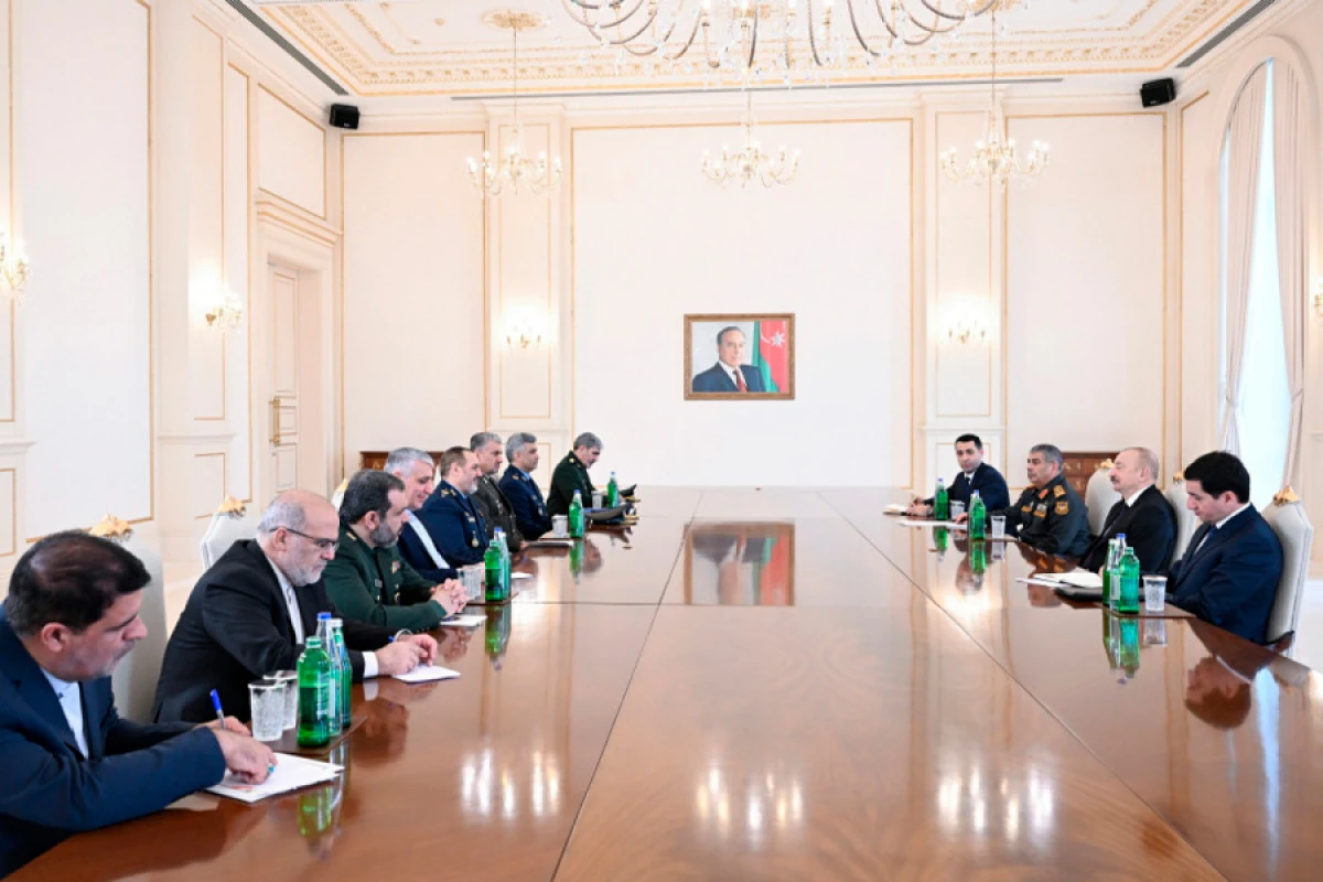 [[Prezident]] İranın müdafiə və silahlı qüvvələrə dəstək nazirini qəbul etdi