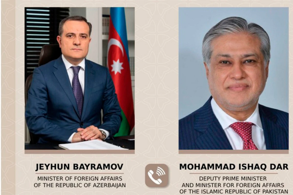 [[Ceyhun Bayramov]] pakistanlı həmkarı ilə danışdı