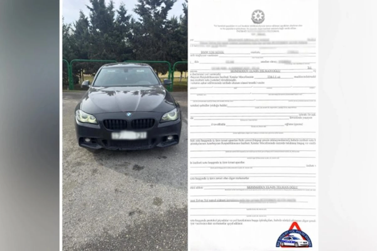 Hüquqsuz avtomobil idarə edən şəxsin [[narkotik aludəçisi]] olduğu aşkarlandı