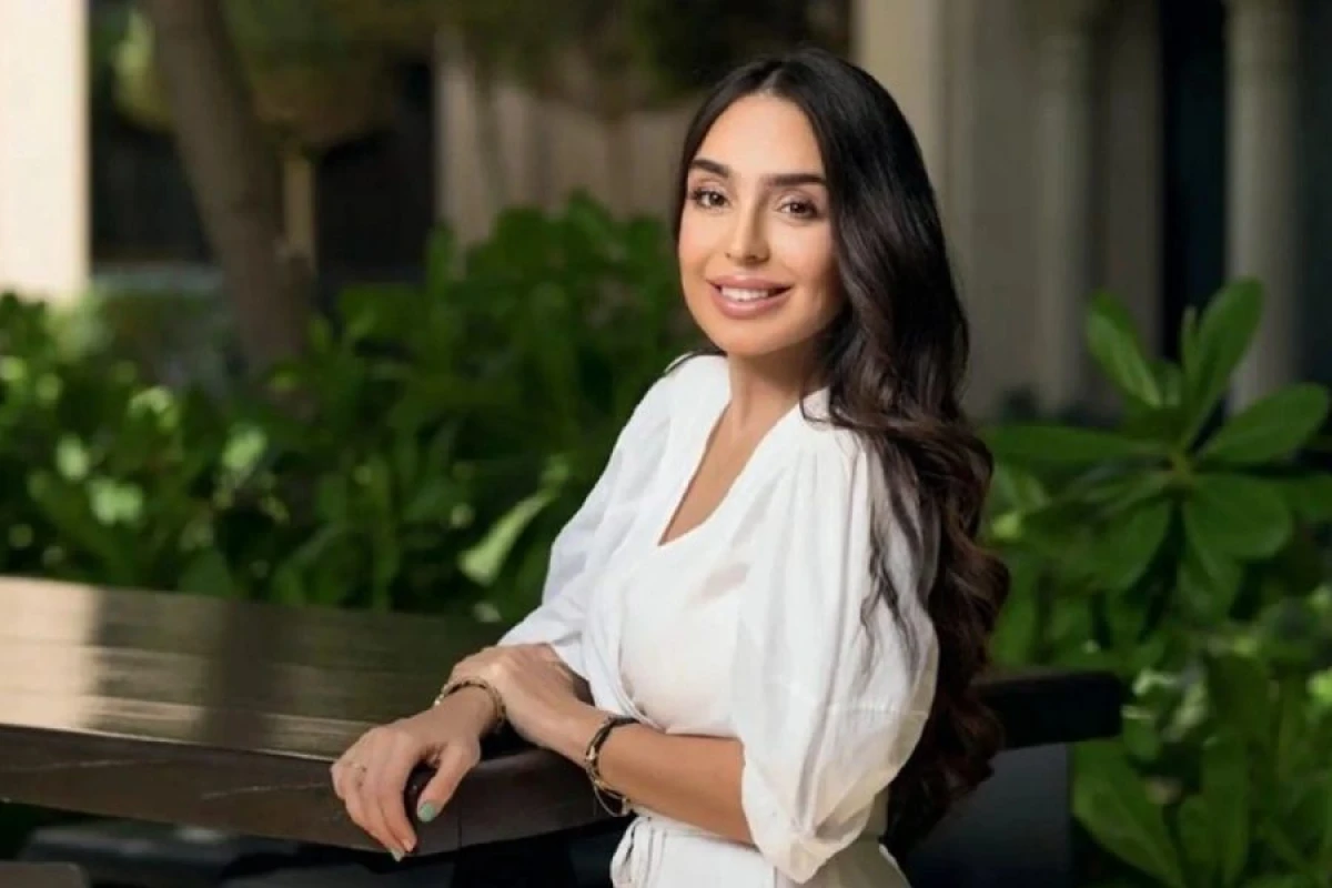 Leyla Əliyeva Göygöldən [[paylaşım etdi]]